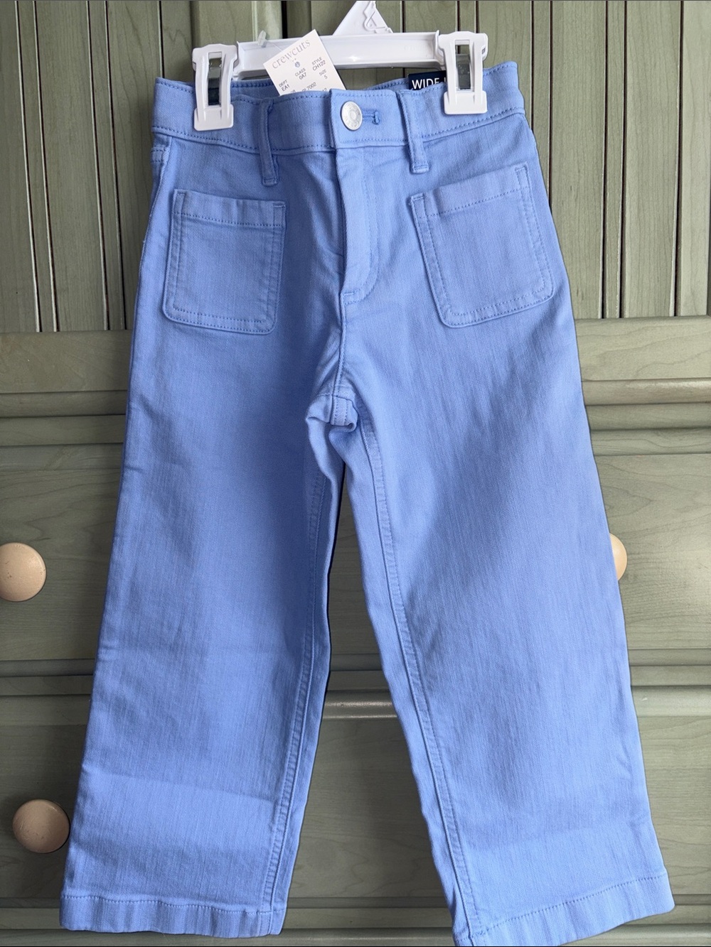 NWT Crewcuts Girls Wide-Leg Pants Size 5